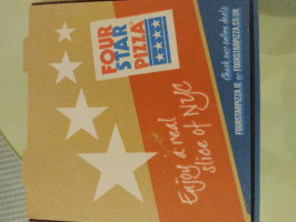 Four Star Pizza menu