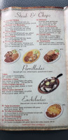 Crystal Mexican menu