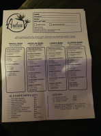 Andrea Foods menu