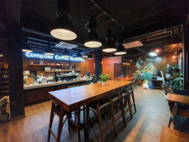 Compass Coffee Roasters inside