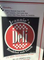 Jeannie's Deli inside