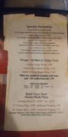 Logan's Heros menu