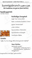 Gärtästübli menu