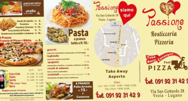 Pizzeria Take Away Passione food