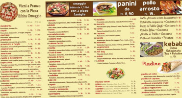 Pizzeria Take Away Passione menu