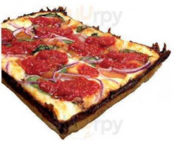 Detroit Style Pizza food