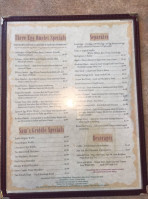 Samantha's Sunny Corner menu