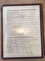 Samantha's Sunny Corner menu