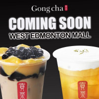 Gong Cha Crossiron (bubble Tea) food