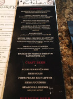 The Liberty Kitchen menu