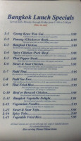 Thai Village House Of Pad Thai menu