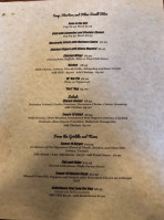 Tavern 19 menu