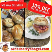 Barry's Bagel Deli food