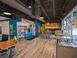 Qdoba Mexican Eats inside