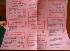 U.s.a. Deli menu