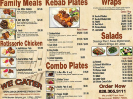 Chicken King Express menu