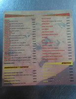 Avenida menu