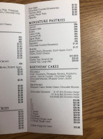 Impallaria Bakery And Deli menu