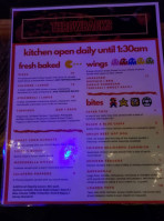 Throwbacks menu