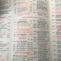 Peking Place menu