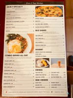 Khun 9 Thai Kitchen menu