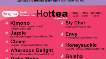 Boba Tea Co menu