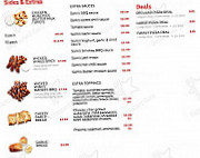 Sam's Gourmet Pizzas Manoush menu