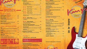 Kings menu