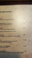 De 3 Harinkjes menu