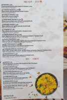 Punjabi Palace menu