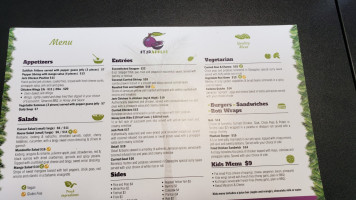 Starapples menu