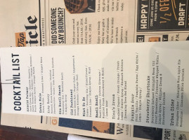 Urban Tap menu