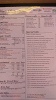 Tom's Sushi House menu