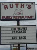 Ruth's Family Restaurant outside