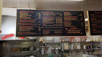 Memphis Minnie's BBQ menu