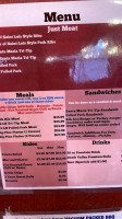 Copper Top Bbq menu