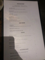 Sabai Thai menu