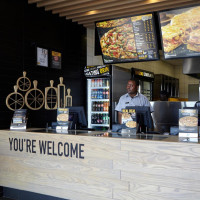 Debonairs Pizza inside