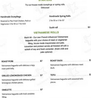 Cilantro Fresh menu