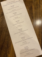 Vineyard Market menu