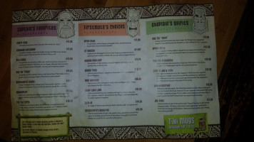 4 Kahunas menu