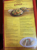 El Patron menu