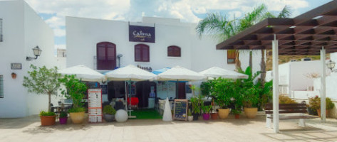 Calima outside