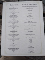 Stoll And Wolfe Distillery menu