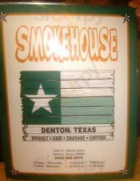 Smokehouse menu