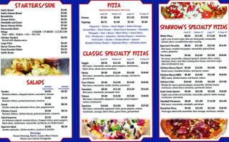 Sparrow's Pizza food