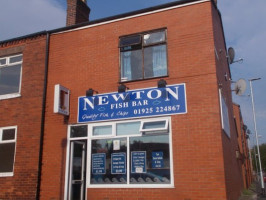 Newton Fish outside