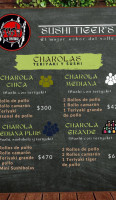 Sushi Tigers menu