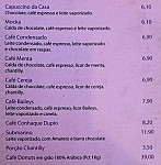 Café Donuts menu