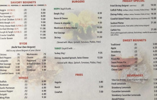 Stuph'd Beignets Burgers menu